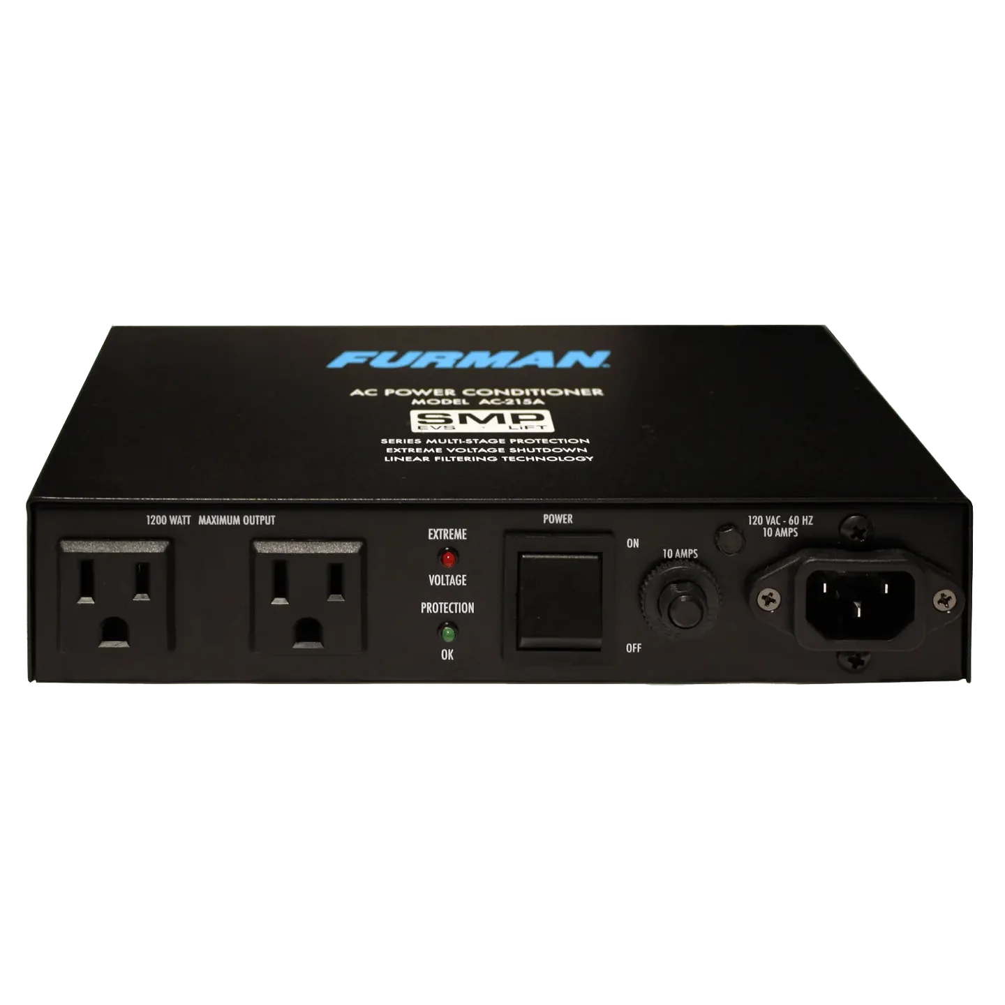 Furman Pro AC-215A 10A Two Outlet Power Conditioner