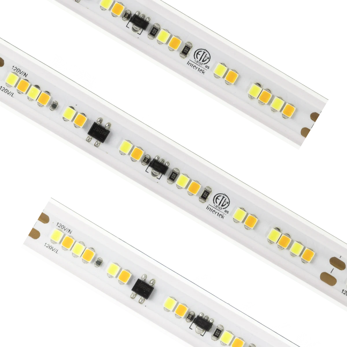 Proluxe PLX-H365-120VAC-WD-CC CUSTOM CUT 150FT HYBRID 3 REEL,120VAC,3000K-1800K WARM DIM, 4W/FT,4"CUT,CETLUS, (1) ATTACHED CONKIT AND (4) EXTRA CONKITS, (50) MOUNTING CLIPS W/SCREWS