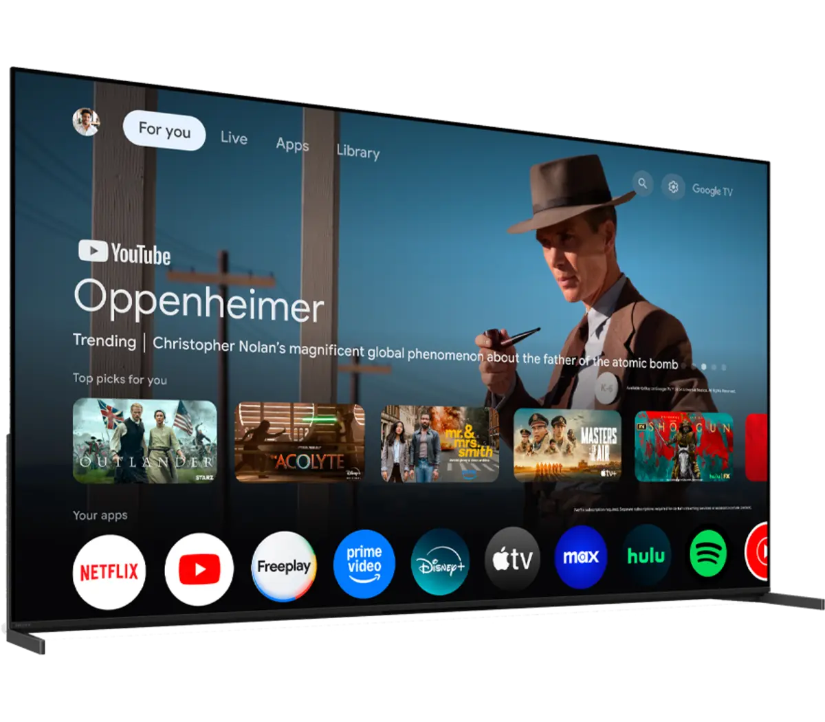Sony BRAVIA 8 II XR80M2 QD-OLED 4K HDR Google TV (2025)