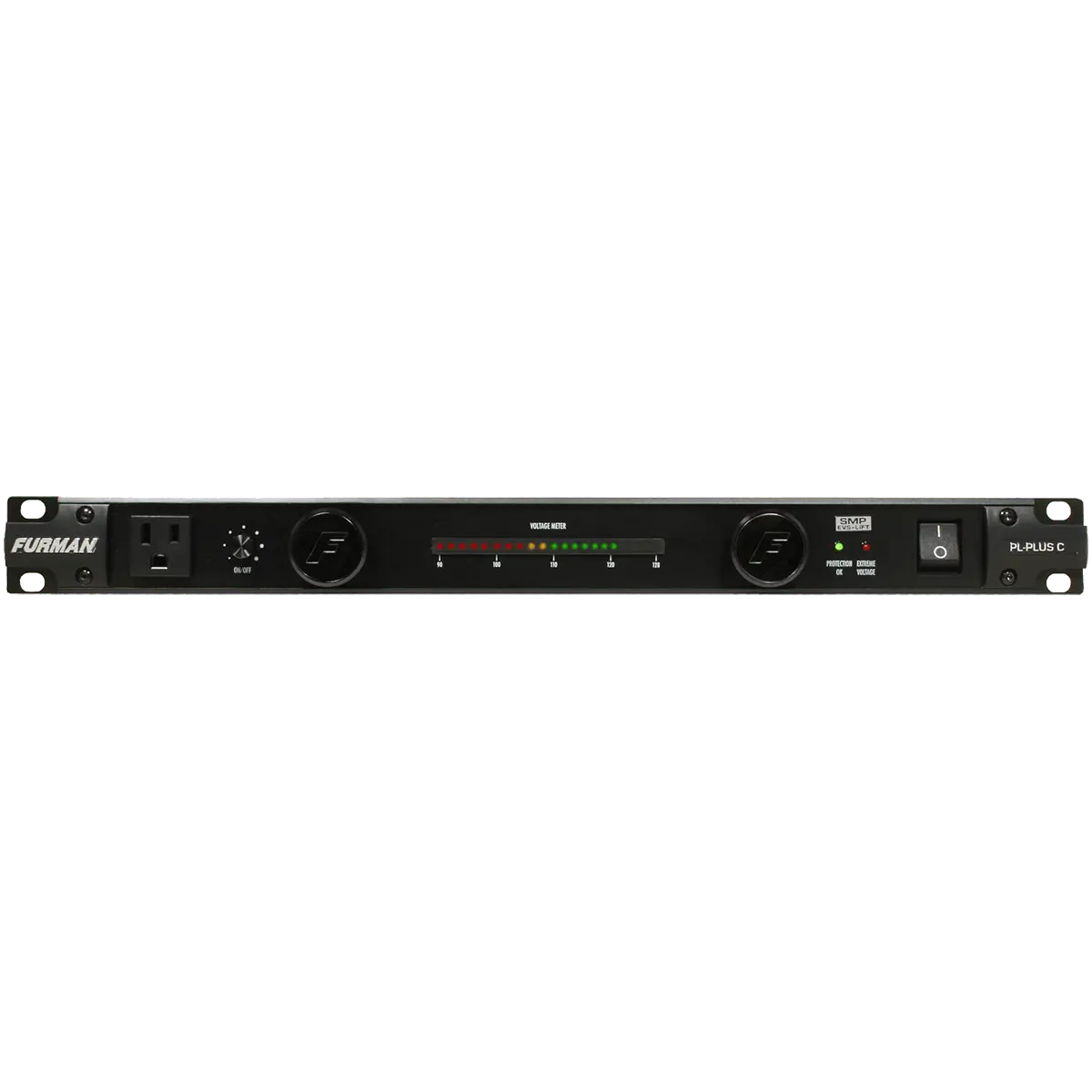 Furman Pro PL-PLUSC 15A Power Conditioner with Lights, Voltmeter