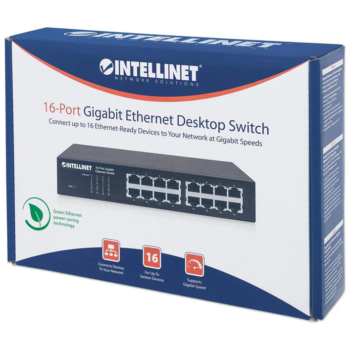 Intellinet 16-Port Gigabit Ethernet Switch