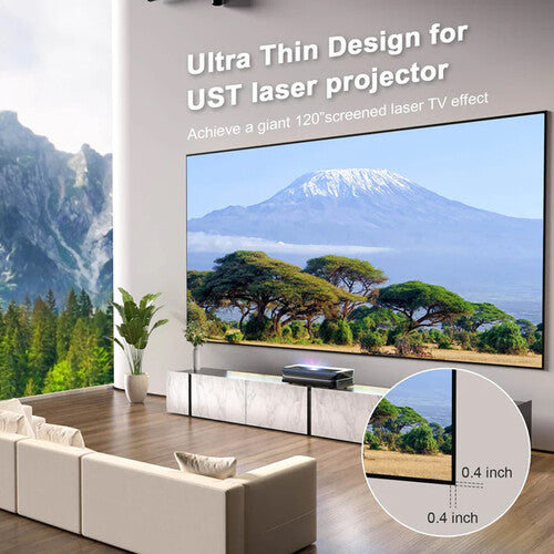 AWOL Vision ALR UST Cinematic Projector Screen 132"