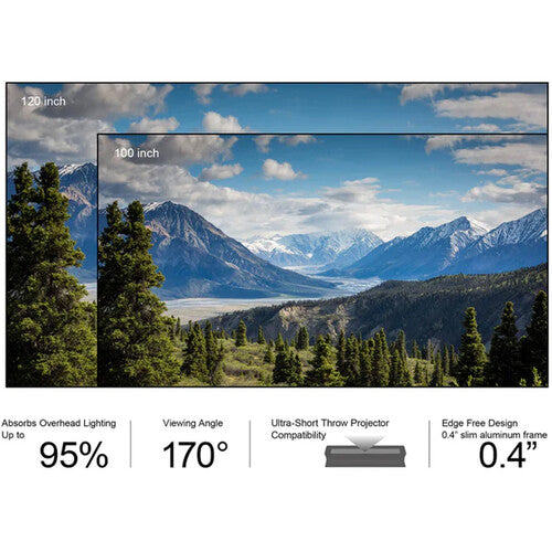 AWOL Vision ALR UST Cinematic Projector Screen 132"