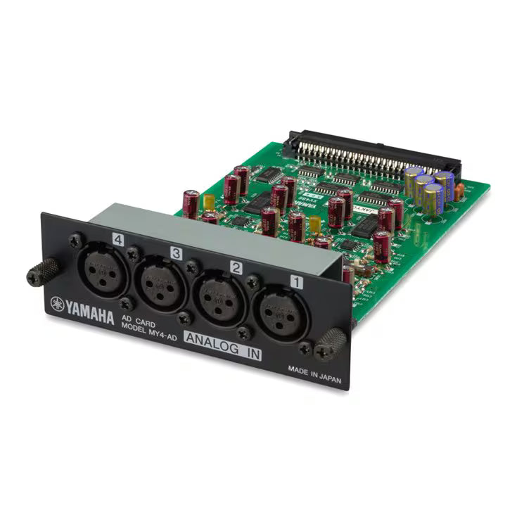 Yamaha CIS MY4-AD 4-CH, Line-Level Analog Input Card