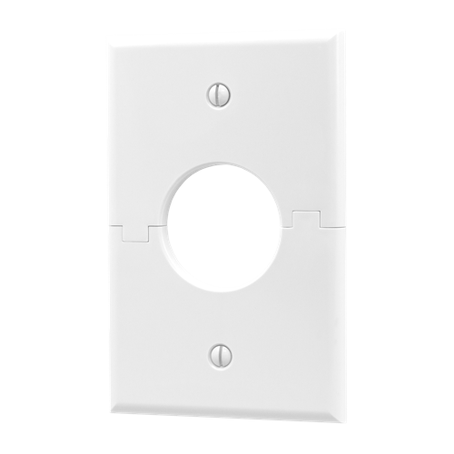 MidLite Single-Gang Splitport™, White