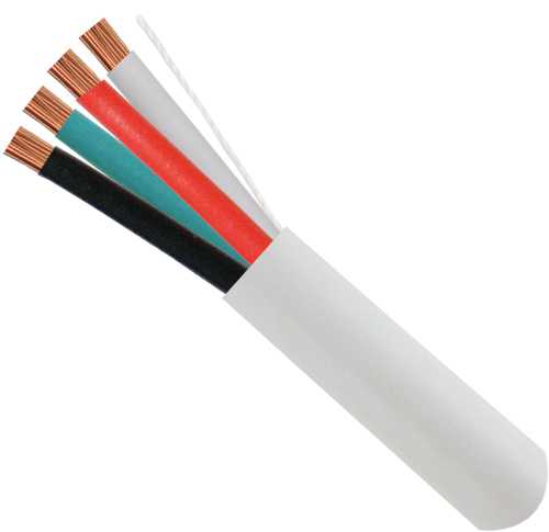 Vertical Cable 14/2 14/4 Black/White 500ft Audio Cable