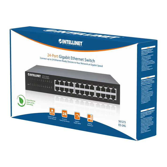 Intellinet 24-Port Gigabit Ethernet Switch