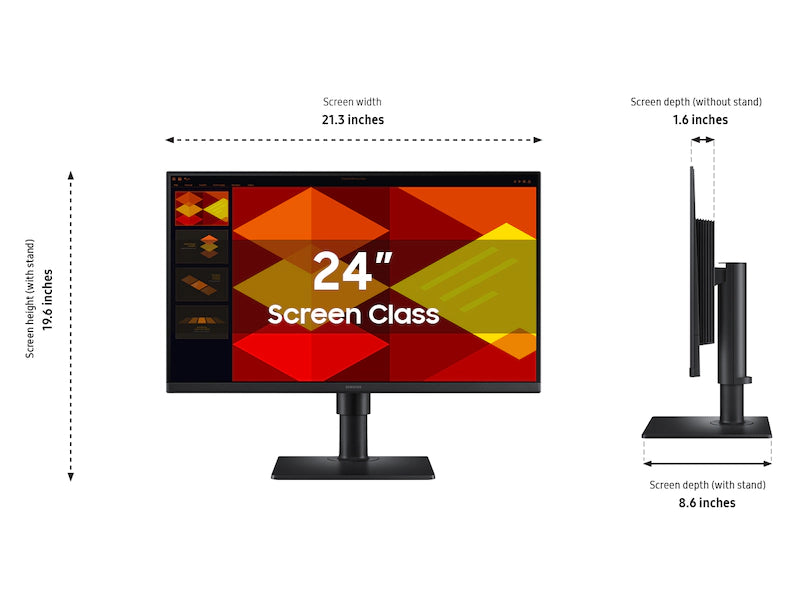 Samsung  S24D408GAN  LCD 24 S40GD FHD Monitor