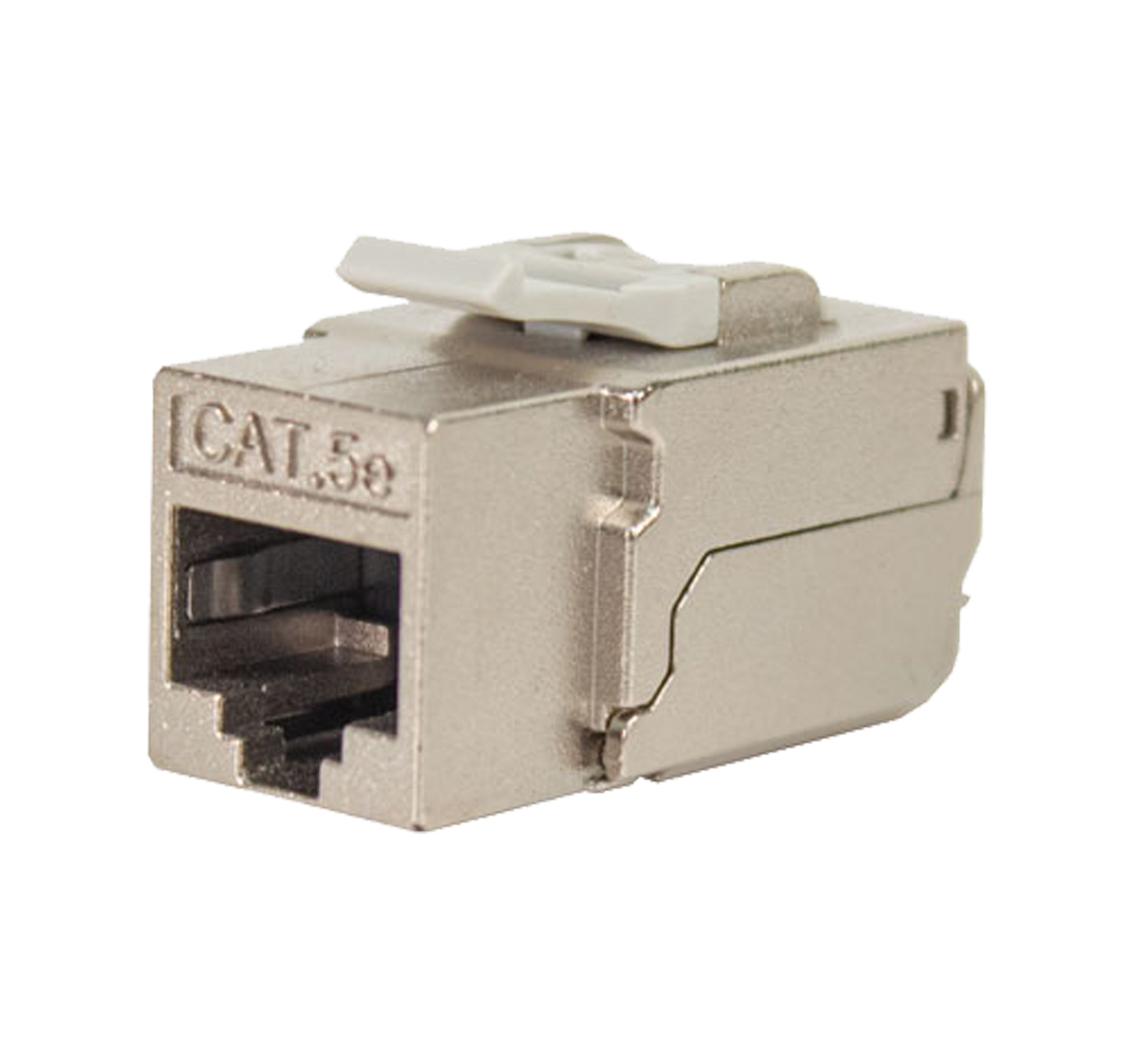 Vertical 301-J2630/S CAT5E Shielded Data Grade Keystone Jack 360° Degree 8×8 Conductors