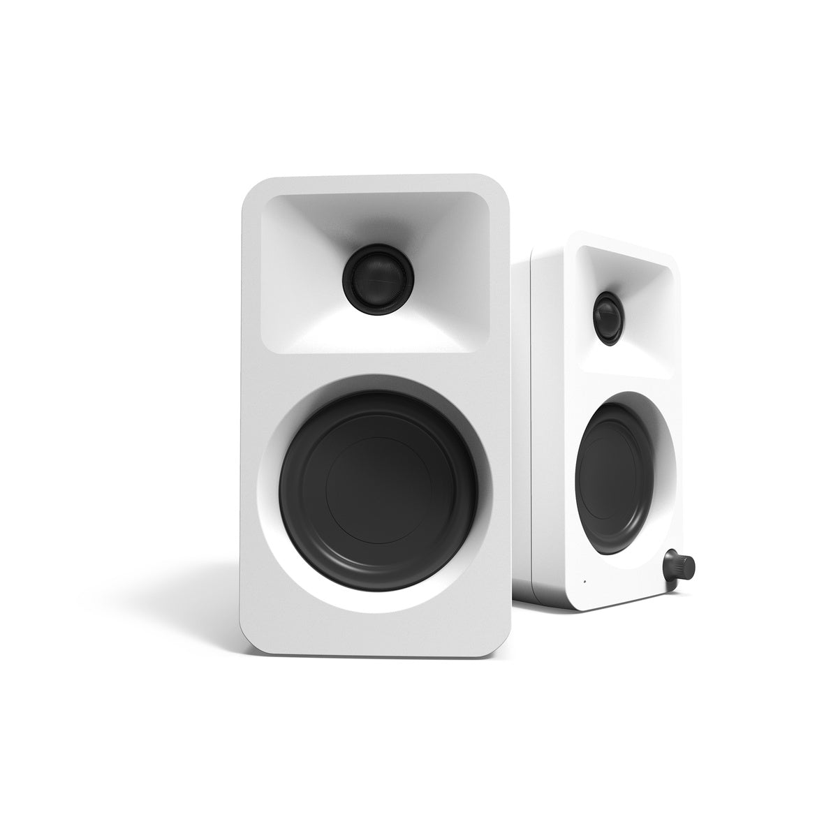 Kanto ORAMW Powered Reference Desktop Speakers with USB-C Input and Bluetooth - White, Pair