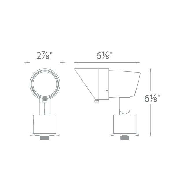 WAC Lighting 5011-40 Accent 12V Landscape Luminaire