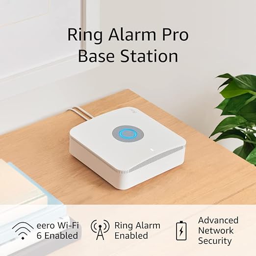 Ring Alarm Pro Base Station with Eero WiFi 6 Router