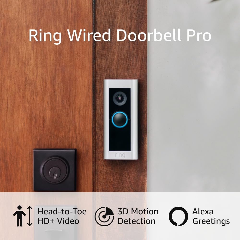 Ring Wired Doorbell Pro X