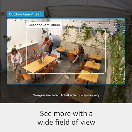 Ring Outdoor Cam Plus PoE, White