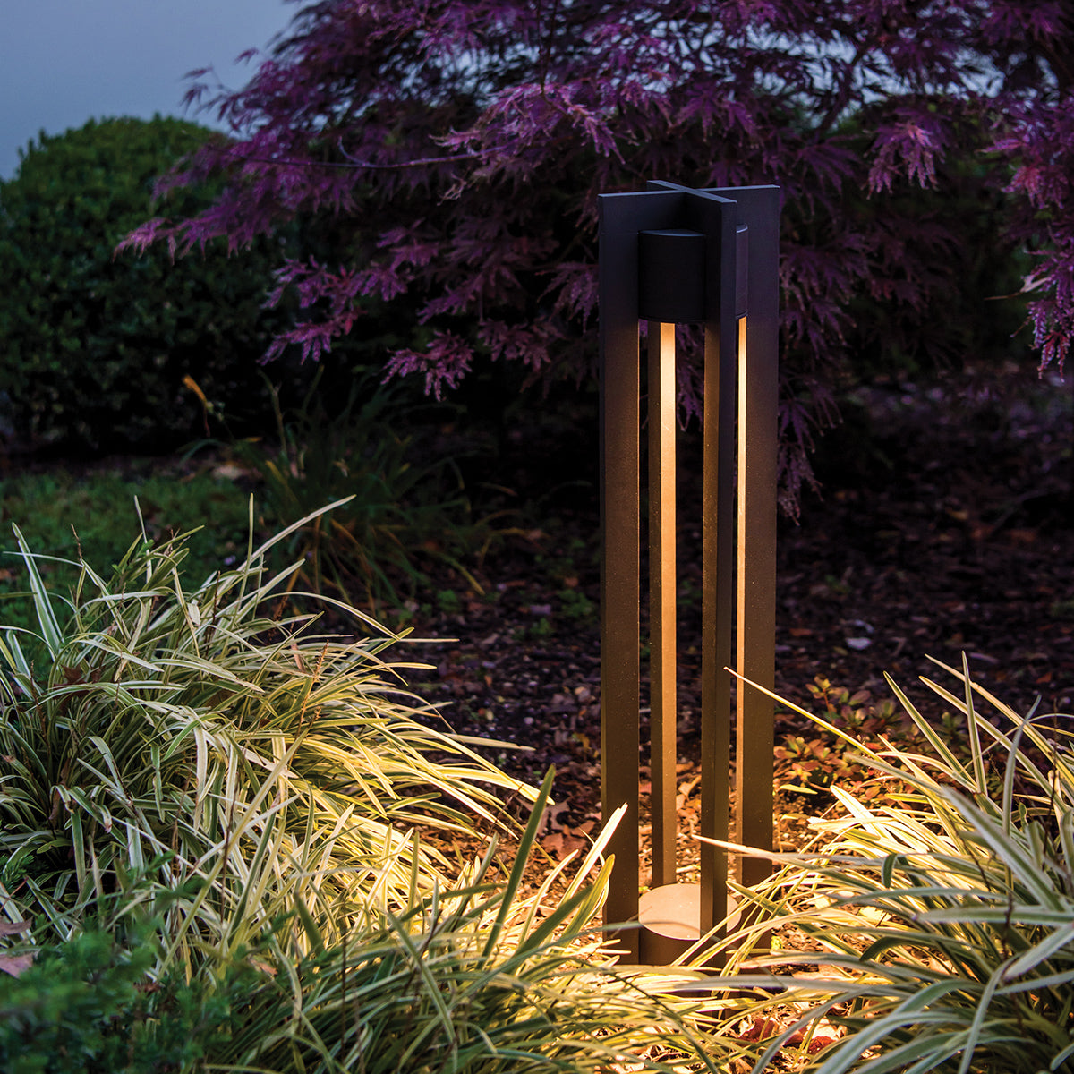 WAC Lighting Chamber LED Bollard, 2700K