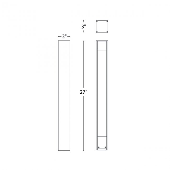 WAC Lighting Gate Path Light, 3000K