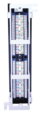 Vanco Category 6 Mini Patch Panel- Type: 12 Port