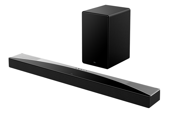 TCL Q75H Class 5.1.2 Channel Soundbar with Dolby Atmos, Ray Danz Technology, and Wireless Subwoofer
