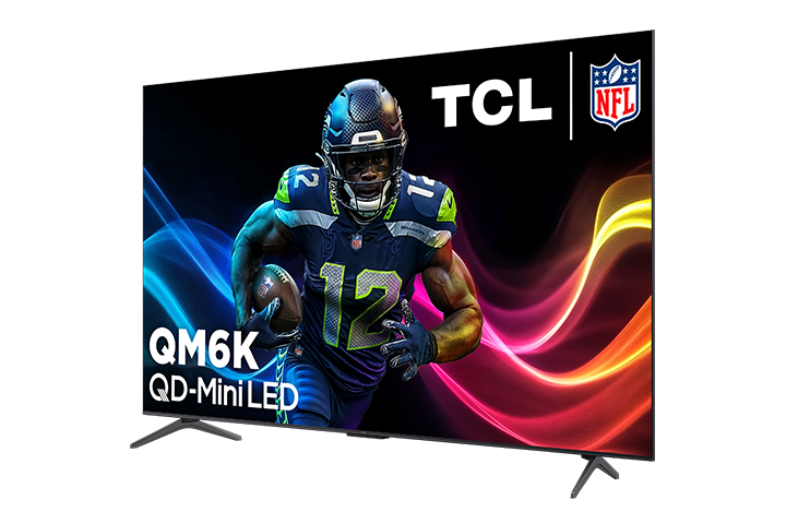 TCL QM6K 55"-98" Series QD-Mini LED QLED 4K UHD Smart TV with Google TV