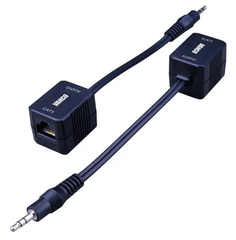 Vanco 3.5mm Audio Extender over Cat5E/Cat6 Cable