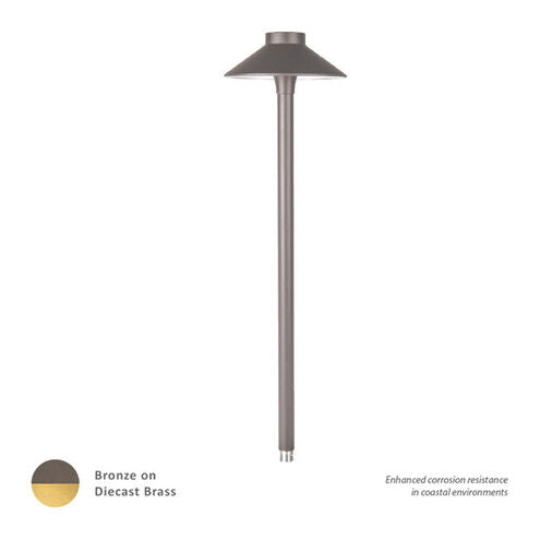 WAC Lighting Tiki 12 6.5 watt Black Path Lighting, Path and Area Light, WAC Landscape
