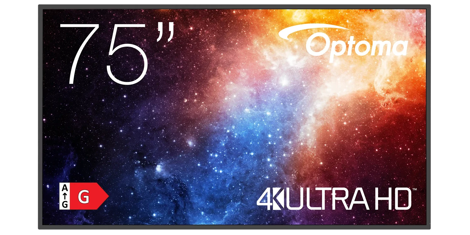 Optoma N3751K 75"4KUDH Pro Dsply