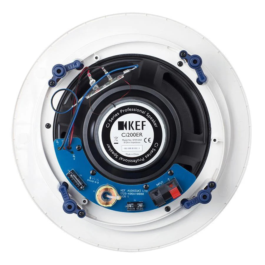Kef E Series 8" Round Speaker Ci200ER, Pair