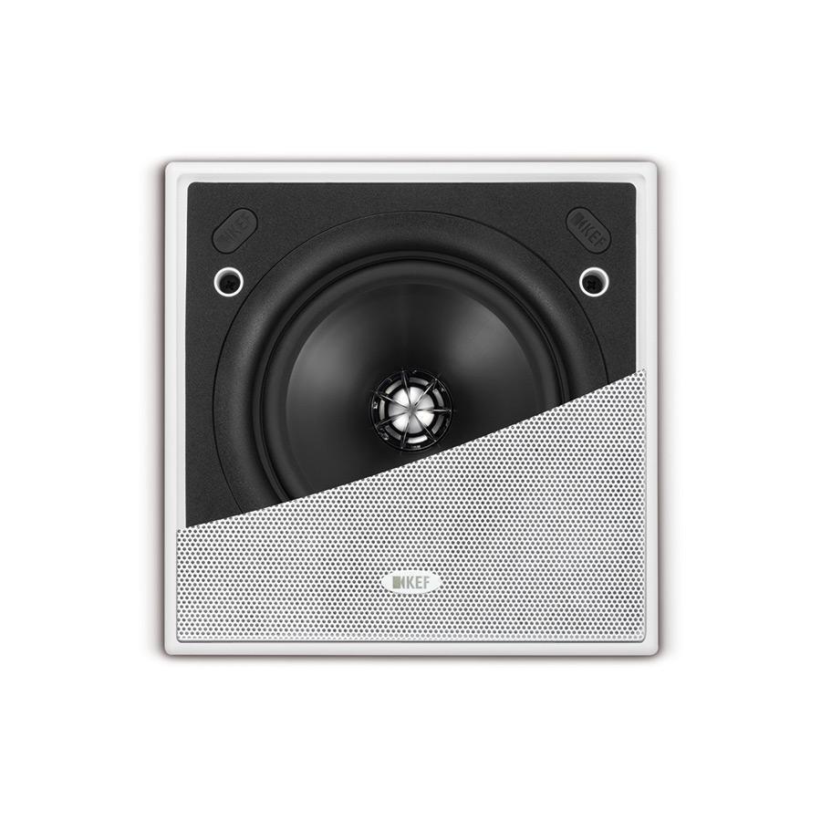 Kef Uni-Q 5.25" Square Speaker White Ci130QS, Each