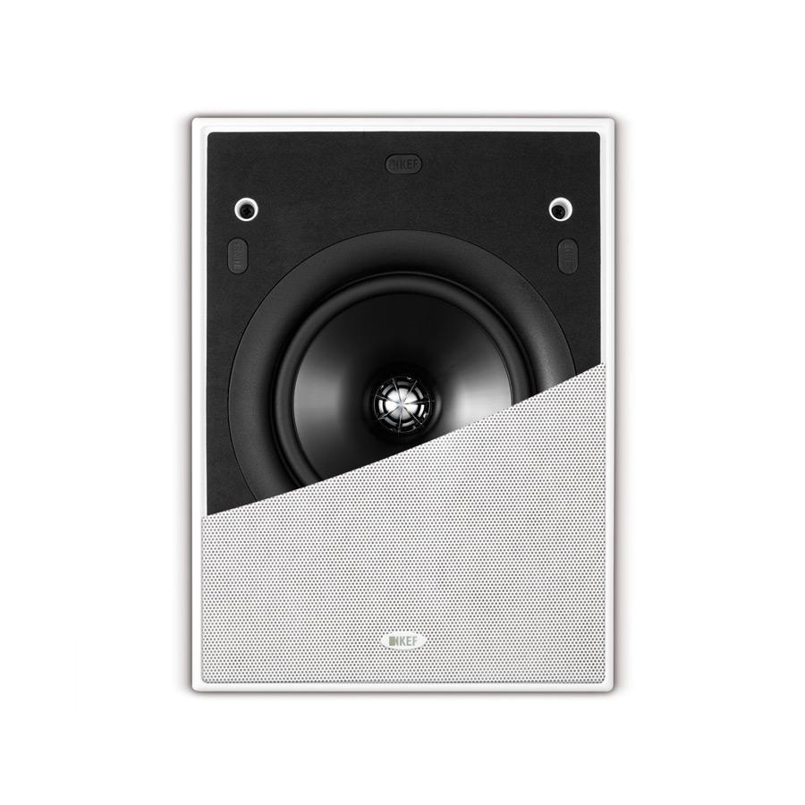 Kef Uni-Q 6.5" Rectangle Speaker White Ci160QL, Each