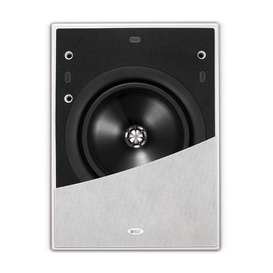 Kef Uni-Q 8" Rectangle Speaker White Ci200QL, Each