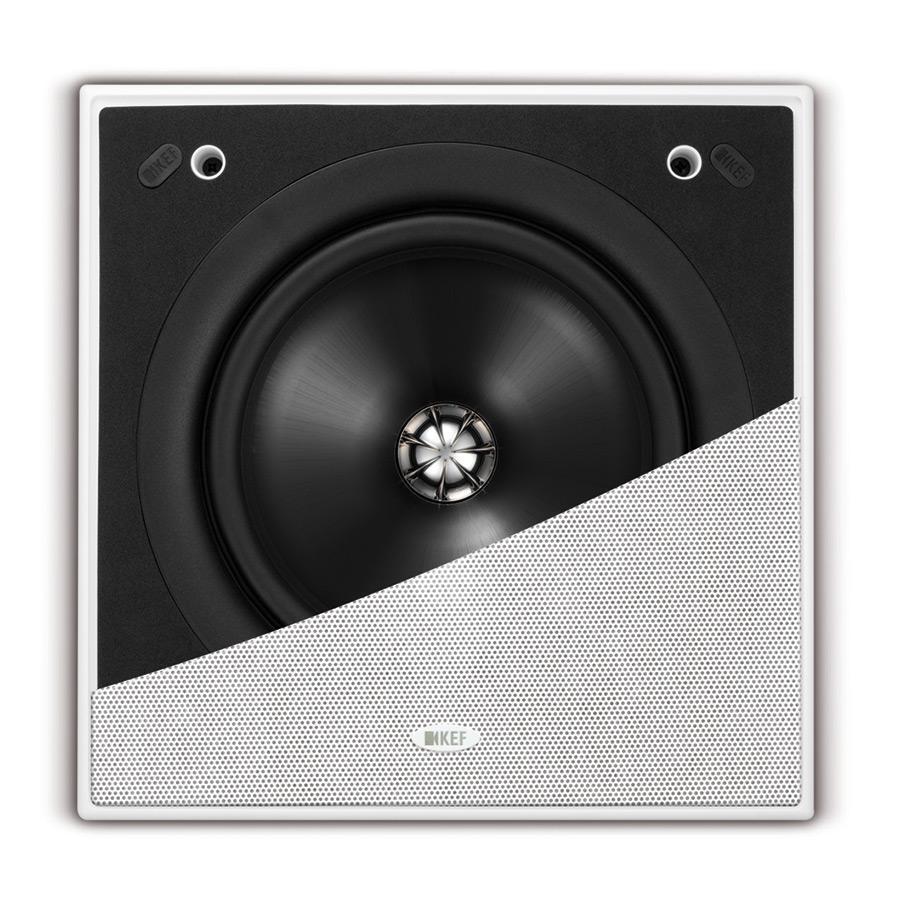 Kef Uni-Q 8" Square Speaker White Ci200QS, Each