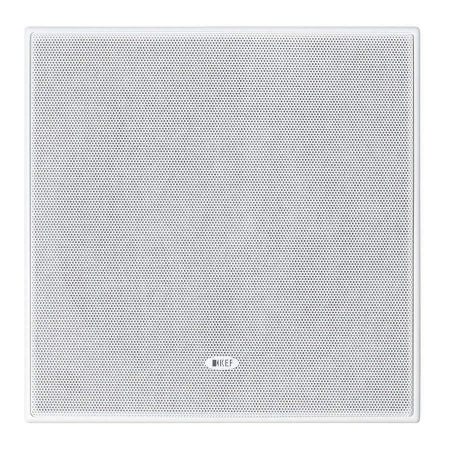 KEF Extreme In-Wall or In-Ceiling Subwoofer THX Ultra2/Select2 Ci200QSb-THX, Pair