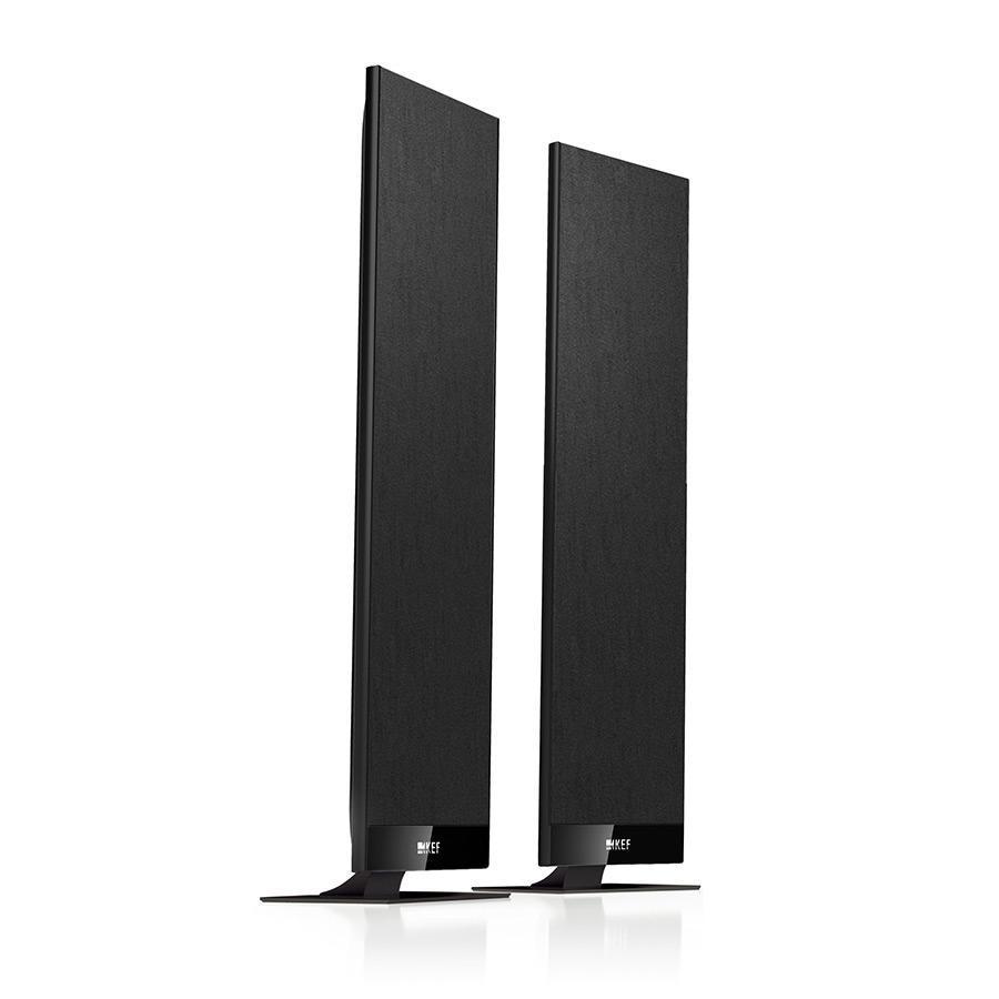 Kef T301 Ultra-Thin Satellite Speaker Black T301BL, Pair