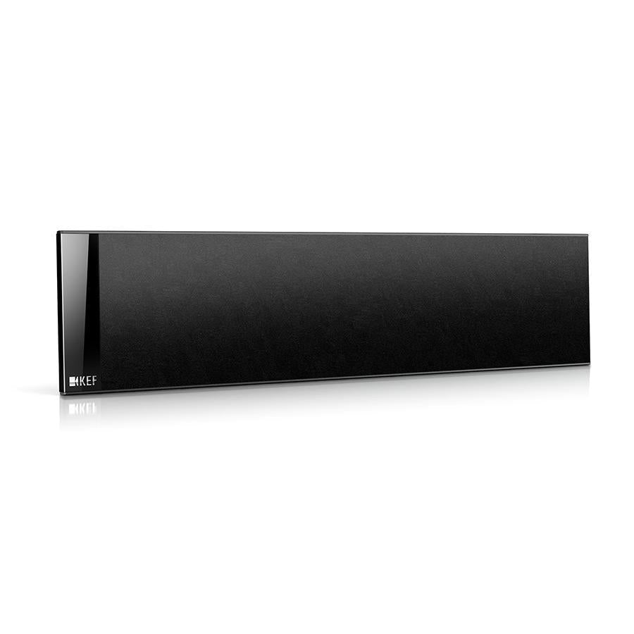 Kef T301c Ultra-Thin Center Channel Speaker Black  T301CBL, Each