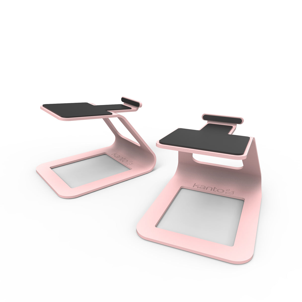 Kanto SE2P Elevated Desk Top Speaker Stands (2), Pink