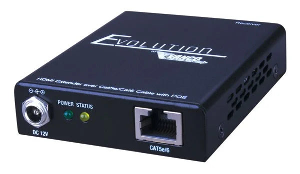 Evolution Ultra Slim HDMI over Single CAT5e/CAT6 Extender with PoE 165ft/50m