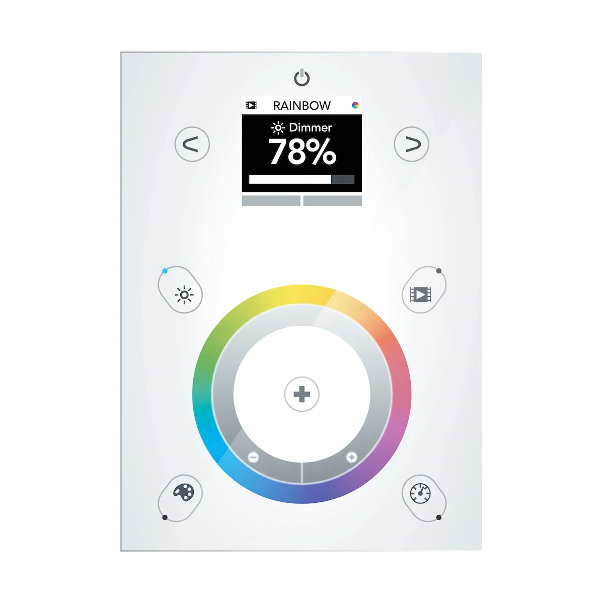 Proluxe PLX-DMX-N-STICKDE3-WH SO: DE3 1024CH, GLASS, USB, ETHERNET, COLOR SCREEN, 500 SCENES, 10 ZONES. WD1 WHITE FINISH, INCLUDES POWER4M AC/DC 7V ADAPTER FOR ARCHITECTURAL