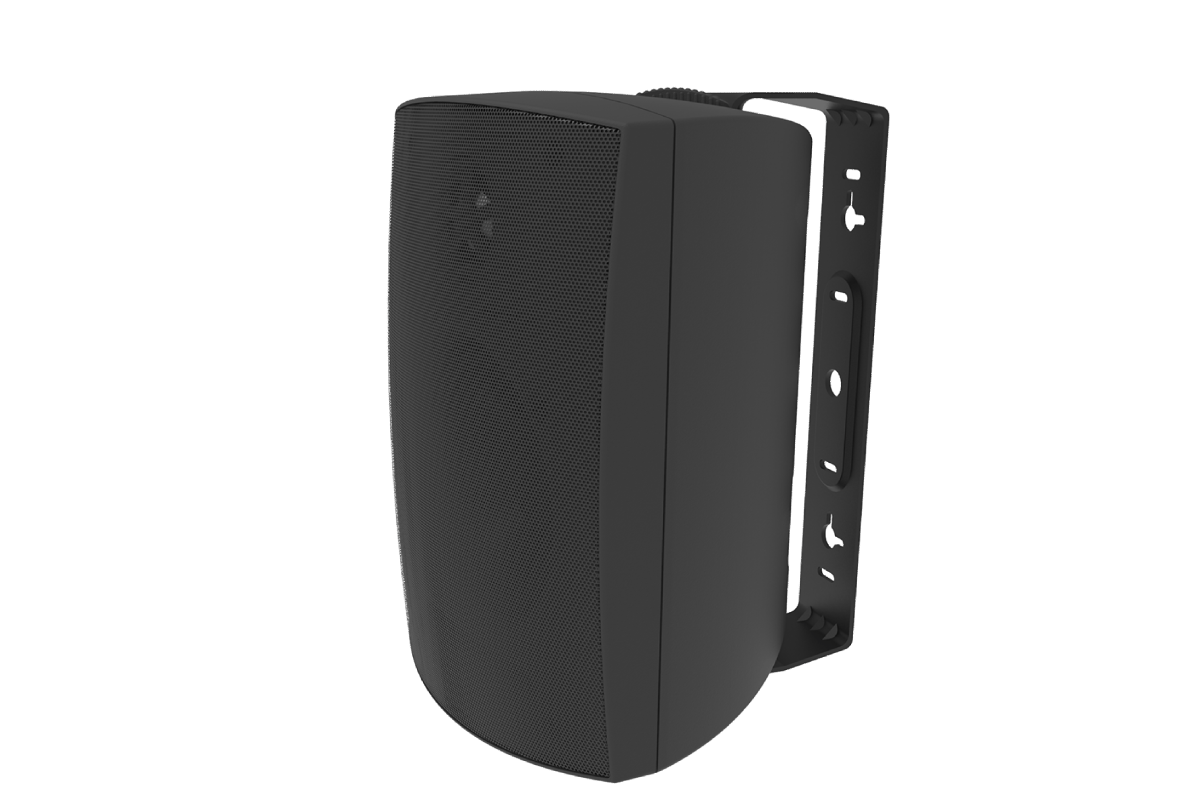 Adept Audio IO60B Surface-Mount Loudspeakers, Black (PAIR)