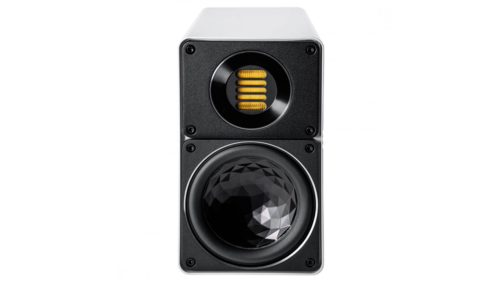 Elac 4.5" Line 300  2-Way Bookshelf Speakers with Jet 6 Tweeter (Gloss White)