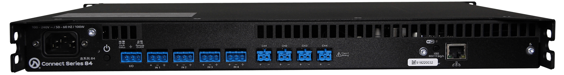 LEA CS84 Smart AMP | 4 Channels | 80 Watts Per Channel