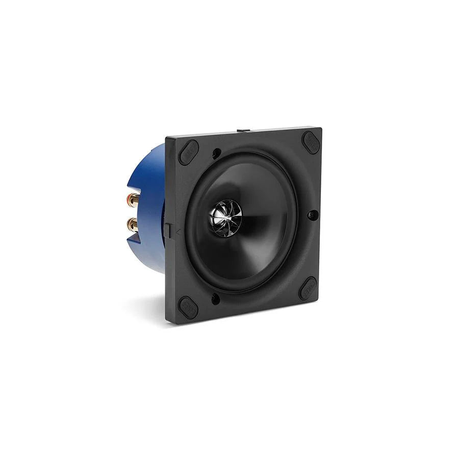 Kef Uni-Q Flush Mounted 5.25" Square Speaker White Ci130QSfl, Each