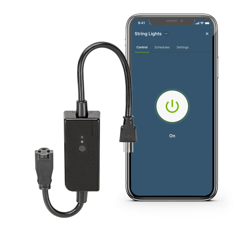 Leviton D215O-1RE Decora Smart Plug, Outdoor, Wi-Fi