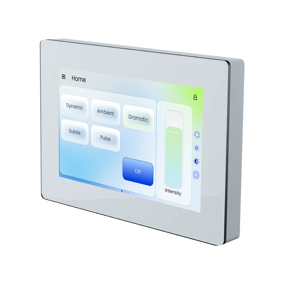 Proluxe PLX-DMX-P-XPT5W SO: EXPERT TOUCH 5 WHITE (5” WALL MOUNT TOUCHSCREEN INTERFACE)