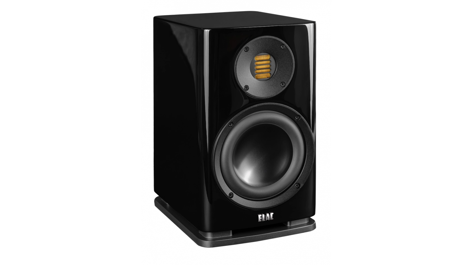 Elac 6" 2-Way Bookshelf Speakers with Jet 6 Tweeter (Gloss Black)