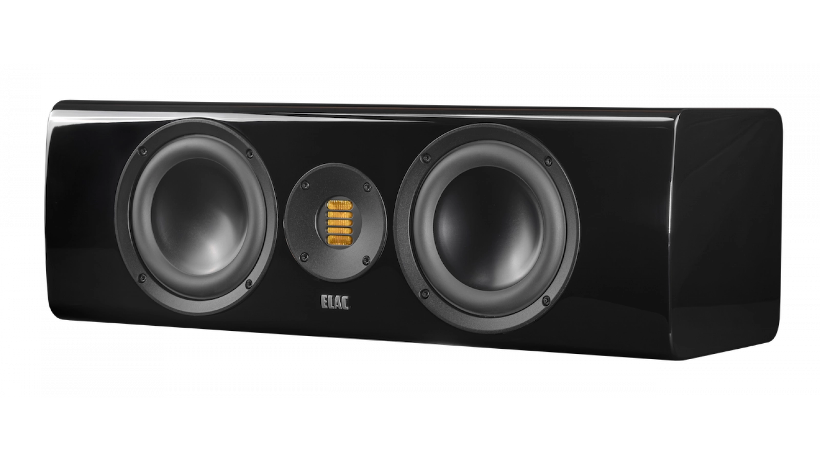 Elac 6" Solano 2.0, 2.5-Way Center Speaker with Jet 6 Tweeter (Gloss Black)