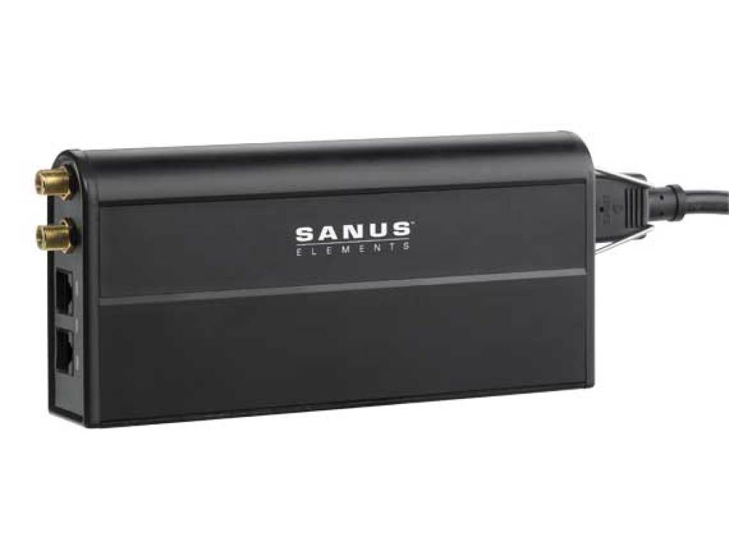 Sanus ELM205-B1 Slim Power Conditioner and Surge Protector