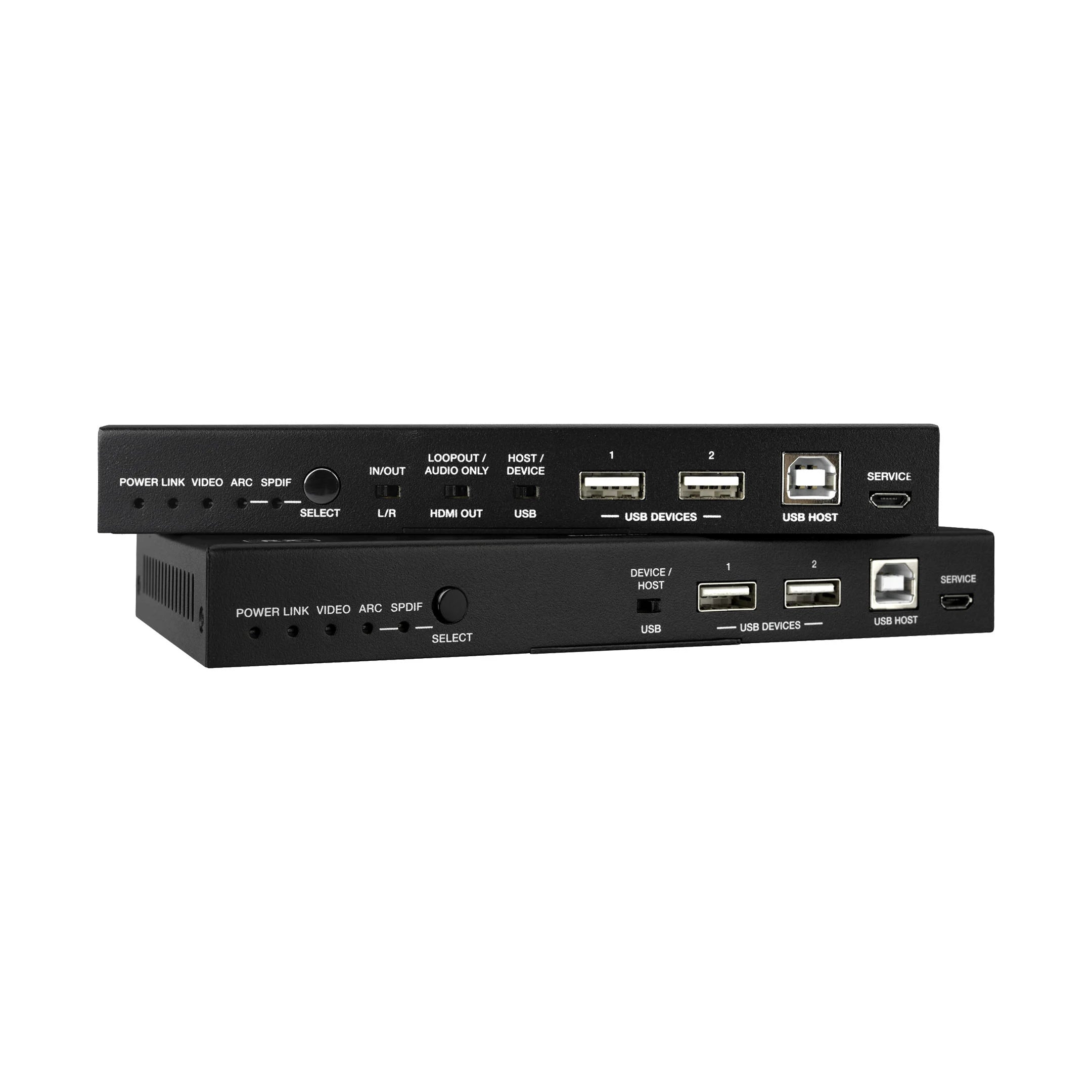 Evolution HDBaseT 3.0 Extender Uncompressed 4K/60Hz HDR, HDR10, HDR10+, Dolby Vision, HLG pass through, HDCP 2.2 with eARC, KVM (USB 2.0), and Ethernet (1G)