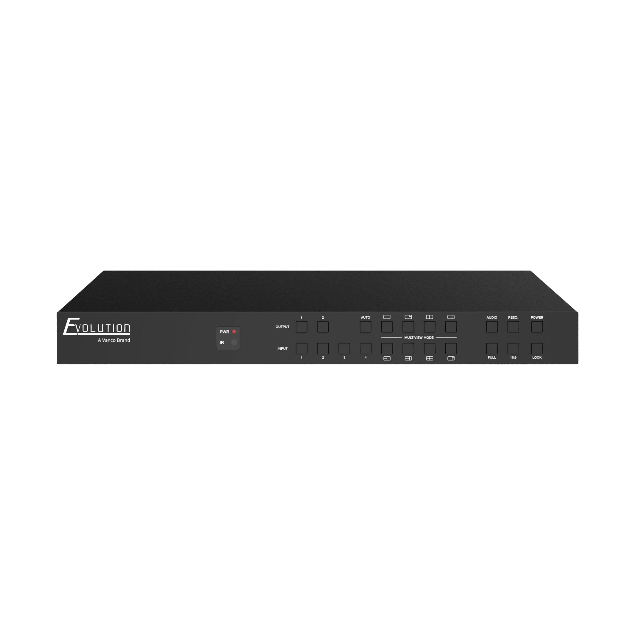 Evolution 4K 4×2 Seamless Audio and Video Matrix with Multiview