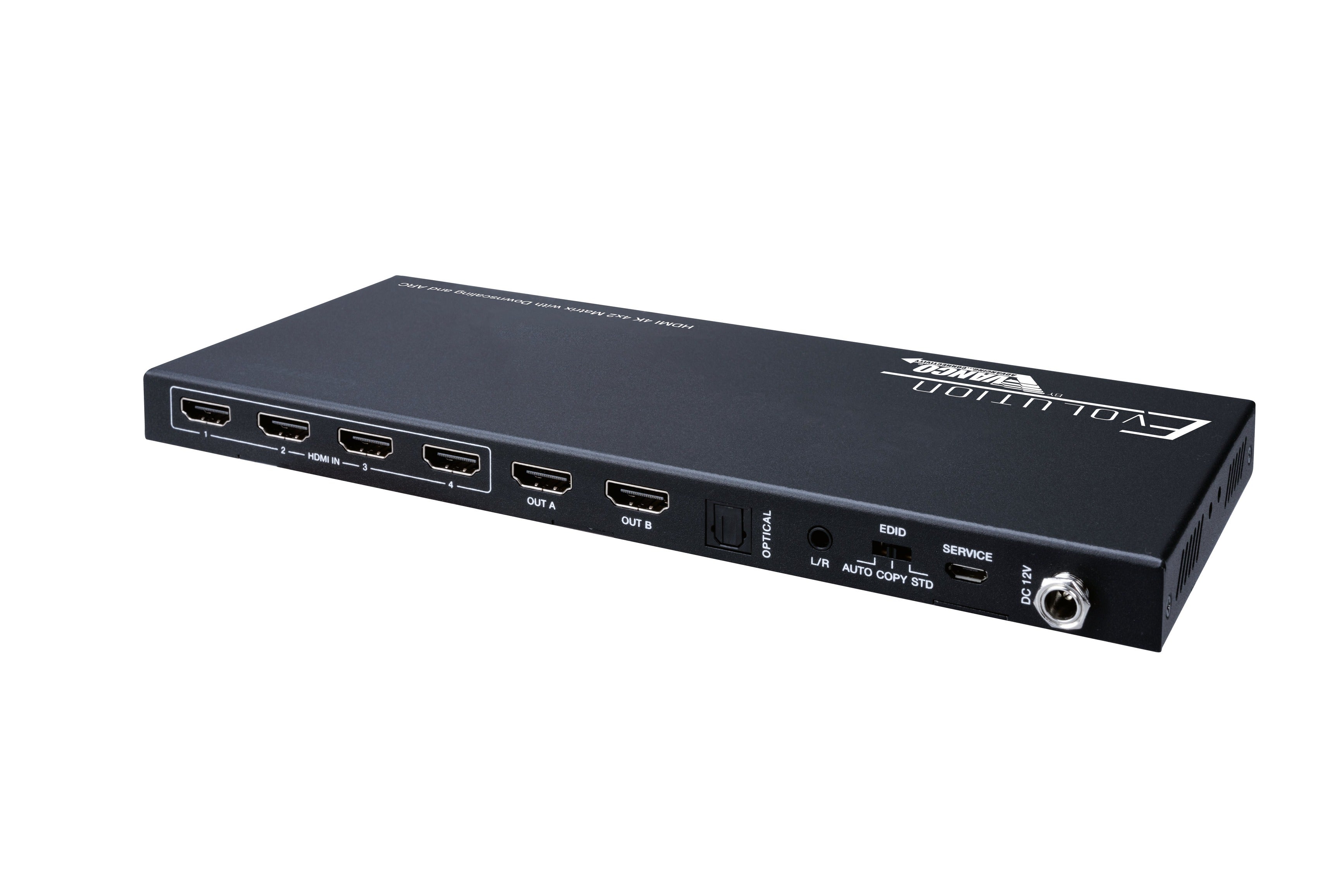 Evolution HDMI 4K Matrix and Selector Switch with Downscaling, ARC, and HDR HDCP 2.2