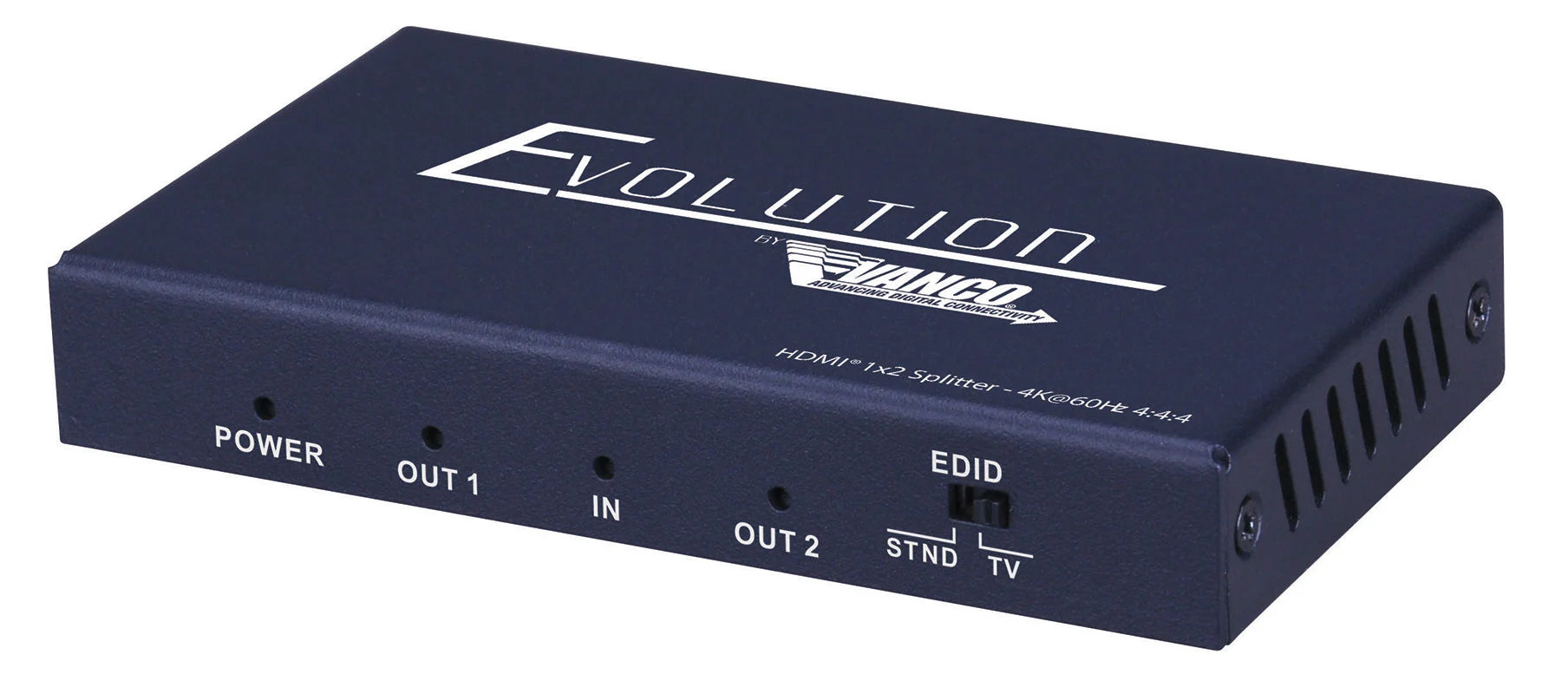 Evolution Slim HDMI 1x2/4 4K Splitter 4K/60Hz HDR HDCP2.2